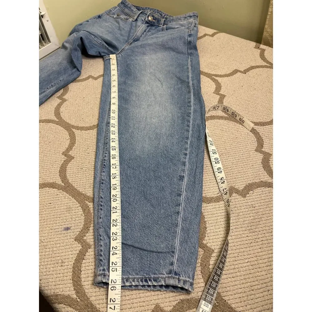 American Eagle Outfitters Balloon Blue Jean, size 0 short - Picture 11 of 14